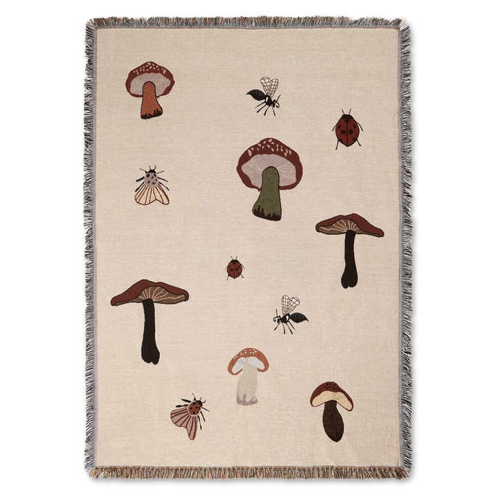 Forest tapestry huopa 120x170 cm - Sand - Ferm Living