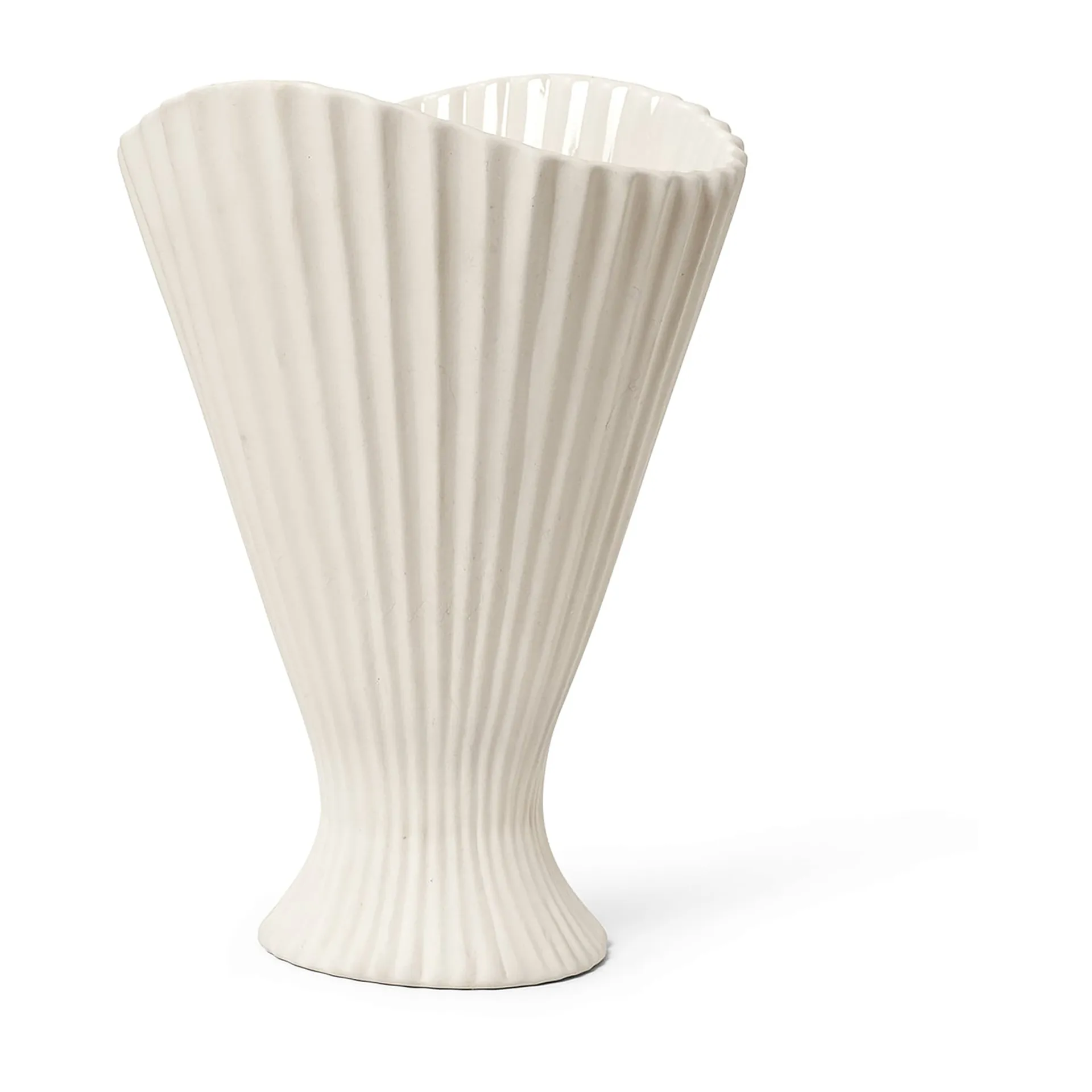 Fountain maljakko 30,5 cm, off white Ferm Living