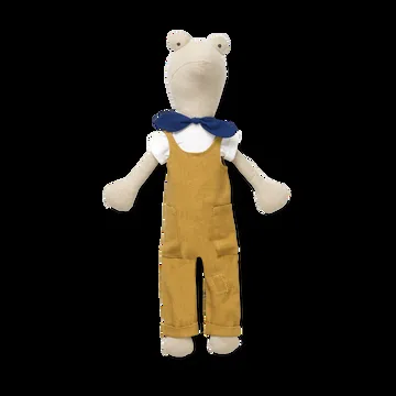 Frog Teddy pehmolelu - Luonnollinen - Ferm Living