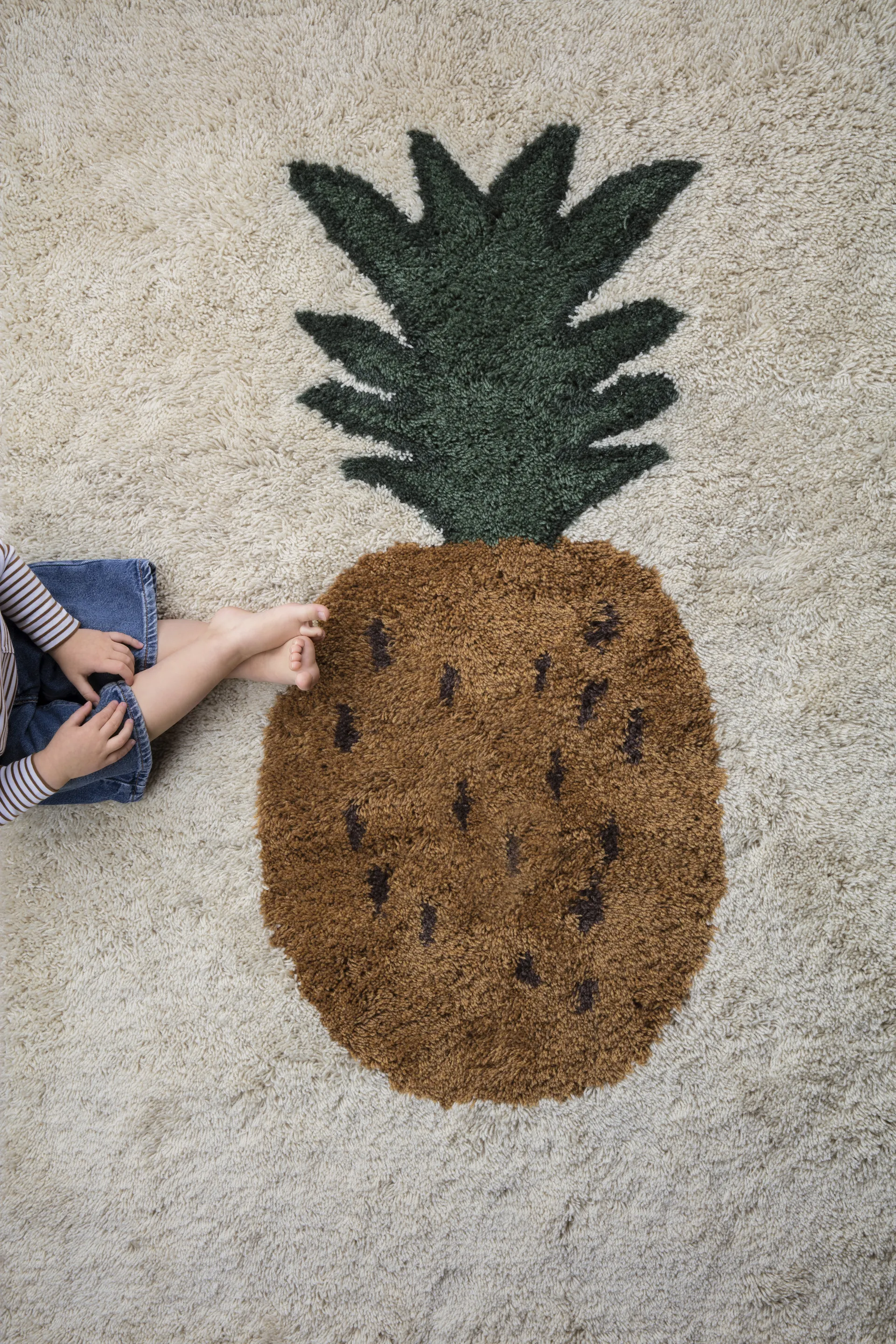 Fruiticana matto L 120 x 180 cm, Pineapple Ferm Living