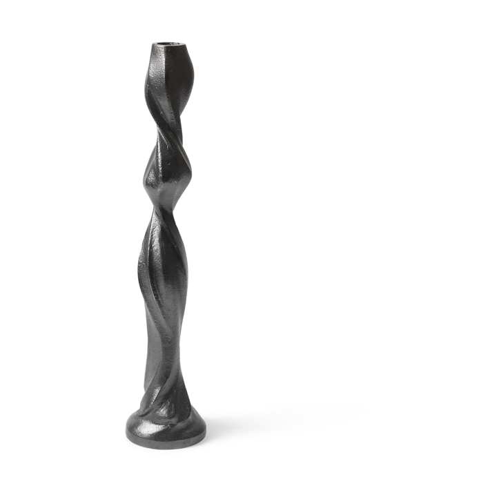 Gale kynttilänjalka 38 cm - Blackened Aluminium - Ferm Living
