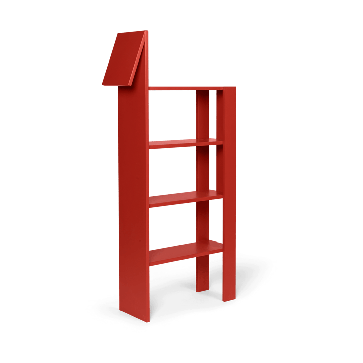 Giraffe kirjahylly 69x140 cm - Poppy Red - Ferm Living
