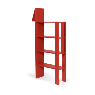 Giraffe kirjahylly 69x140 cm - Poppy Red - Ferm Living