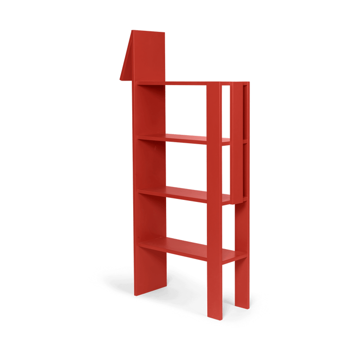 Giraffe kirjahylly 69x140 cm, Poppy Red Ferm Living