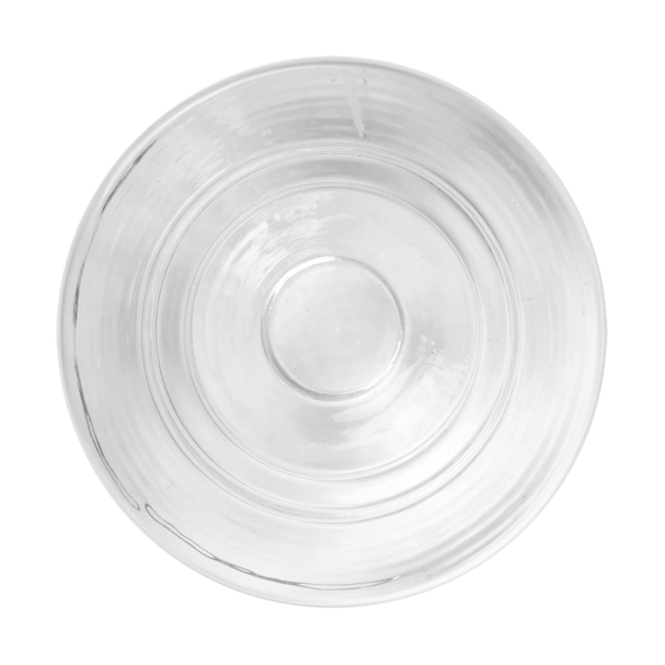 Gradia kynttilänjalka pyöreä Ø8 cm, Clear Ferm Living
