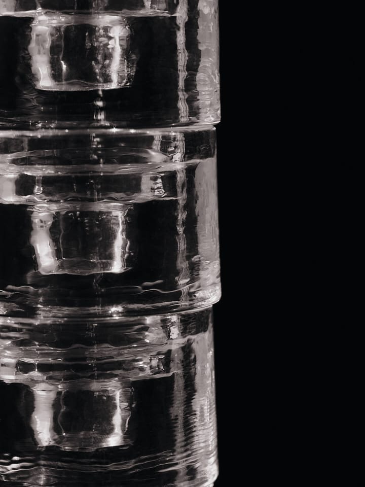 Gradia kynttilänjalka pyöreä Ø8 cm, Clear Ferm Living
