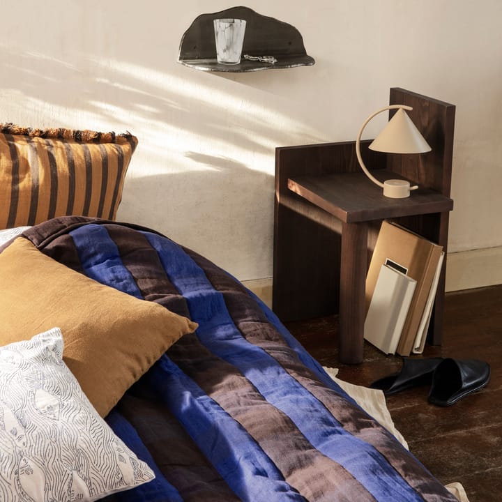 Grand huopa 120x170 cm, Chocolate-bright blue Ferm Living