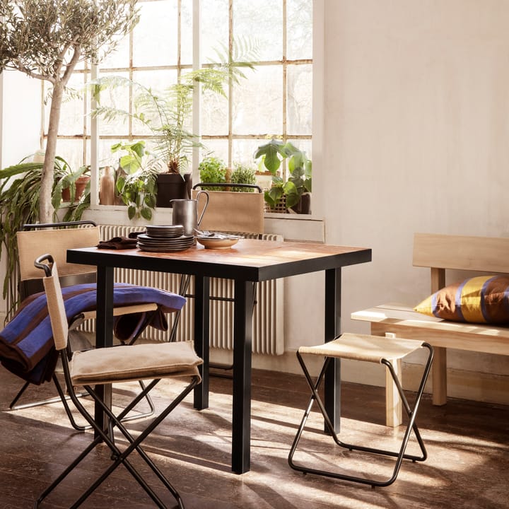 Grand huopa 120x170 cm, Chocolate-bright blue Ferm Living