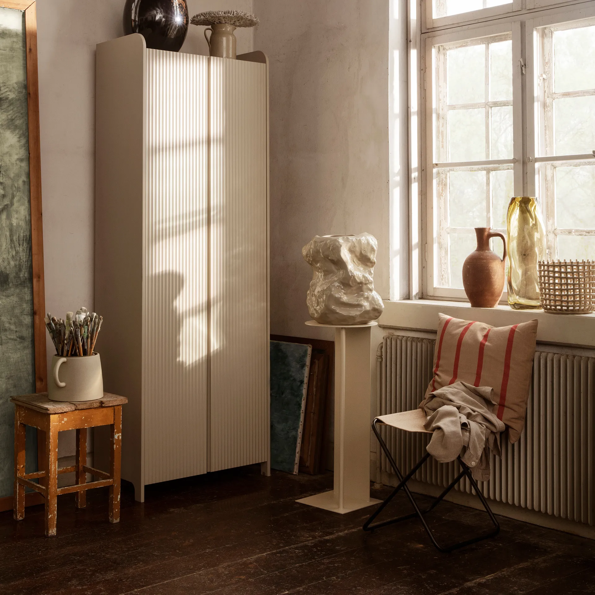 Grand tyyny 50x50 cm, Camel-red Ferm Living