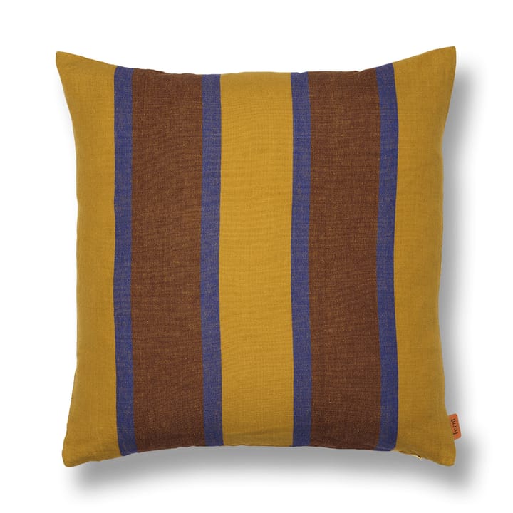 Grand tyyny 50x50 cm - Lime-bright blue-chocolate - Ferm LIVING