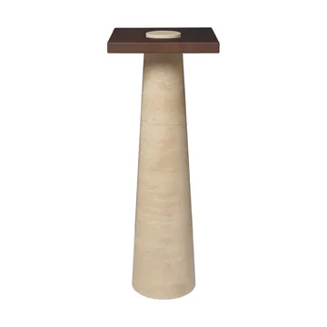 Grova jalusta - Travertiini, 30×30×80 cm - Ferm Living