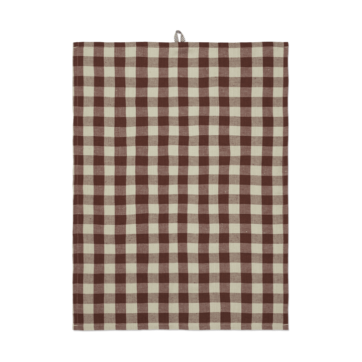 Hale keittiöpyyhe 50x70 cm - Cinnamon-grey green - ferm LIVING