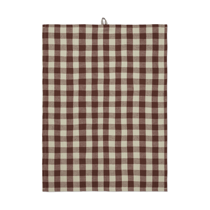 Hale keittiöpyyhe 50x70 cm - Cinnamon-grey green - Ferm LIVING