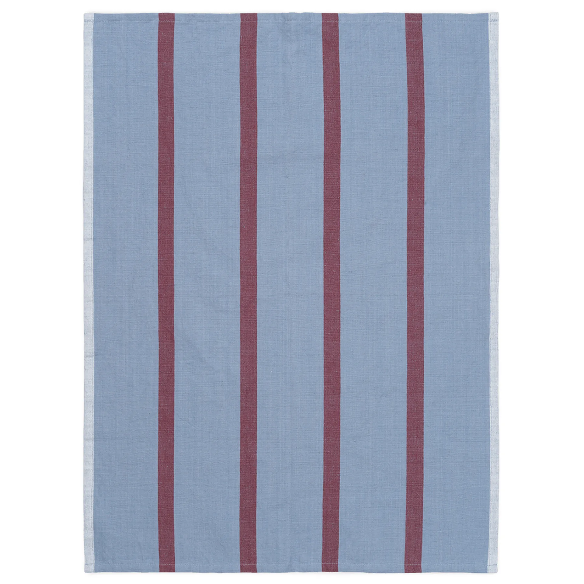Hale keittiöpyyhe 50x70 cm, Faded blue-burgundy Ferm Living