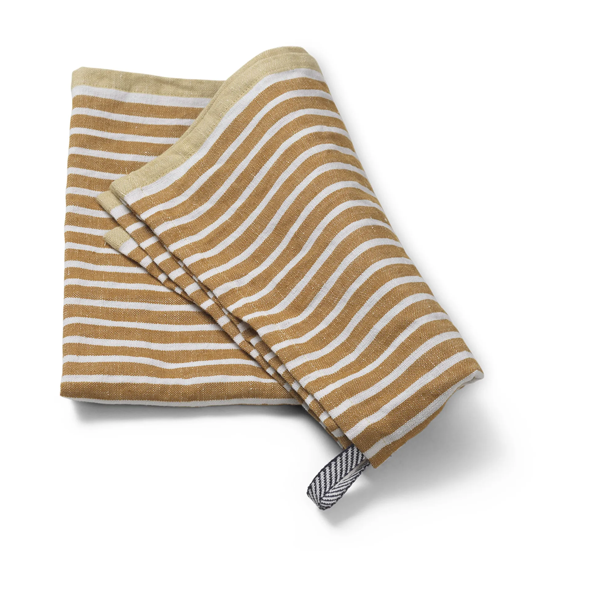 Hale keittiöpyyhe 50x70 cm, Golden brown-silver fern Ferm Living