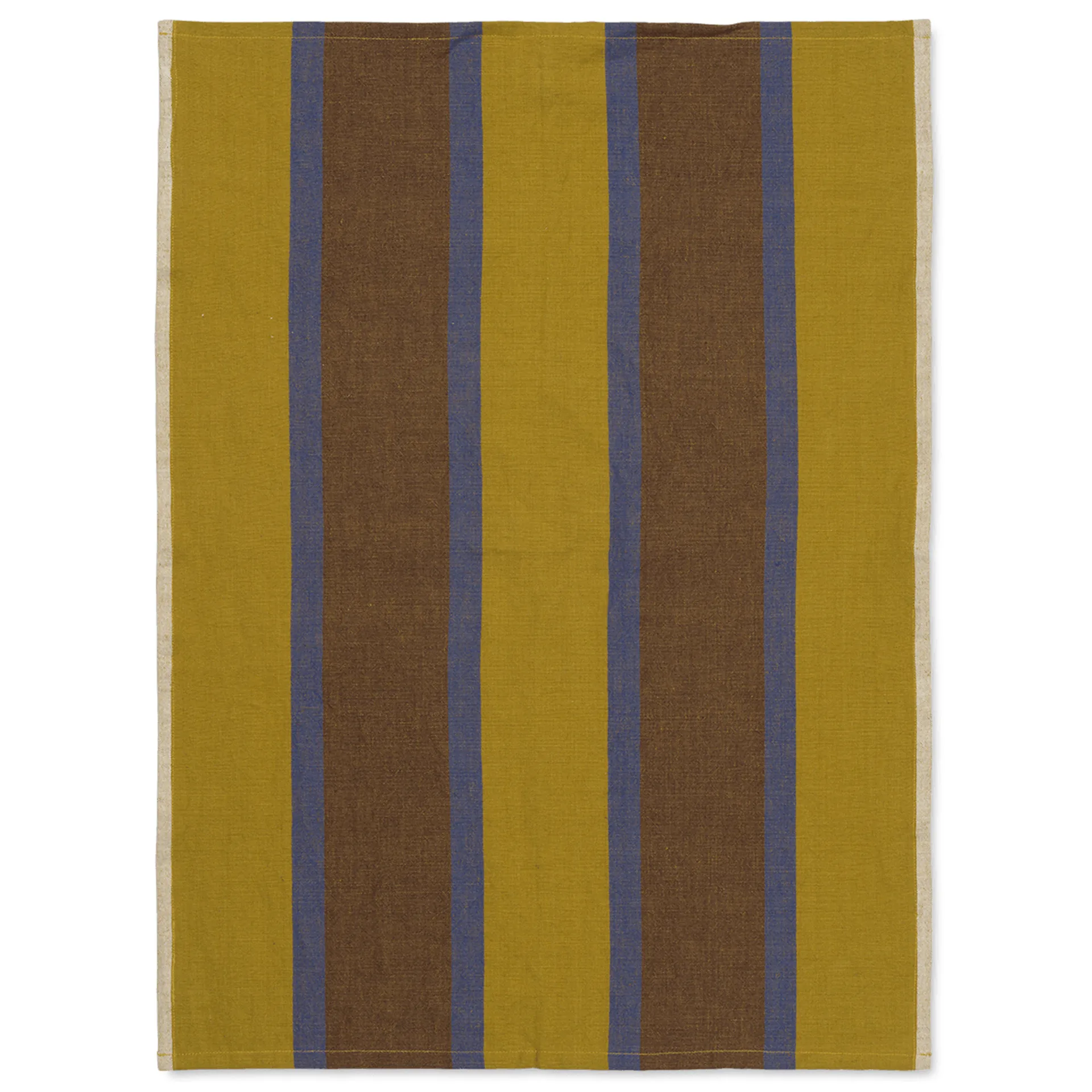 Hale keittiöpyyhe 50x70 cm, Lime-bright blue-chocolate Ferm Living