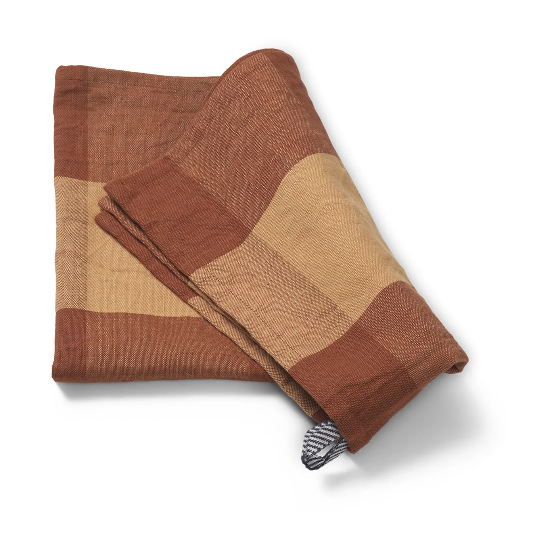 Hale keittiöpyyhe 50x70 cm, Peach-spice red Ferm Living