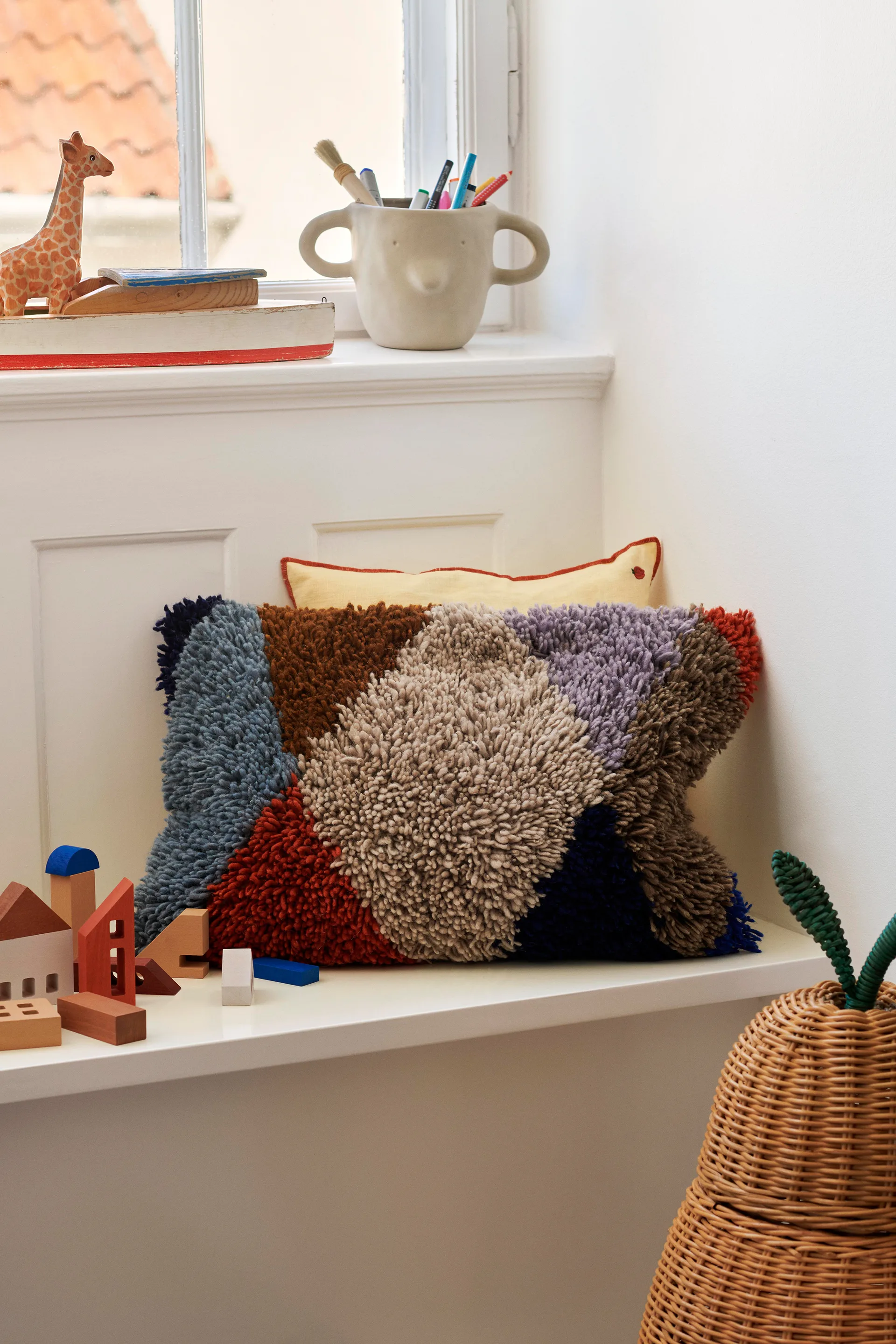 Harlequin tyyny 40 x 60 cm, Monivärinen Ferm Living