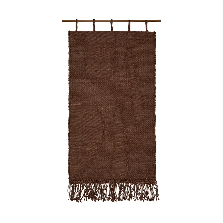Harvest seinäkoriste 50x100 cm - Tumma suklaa - Ferm Living