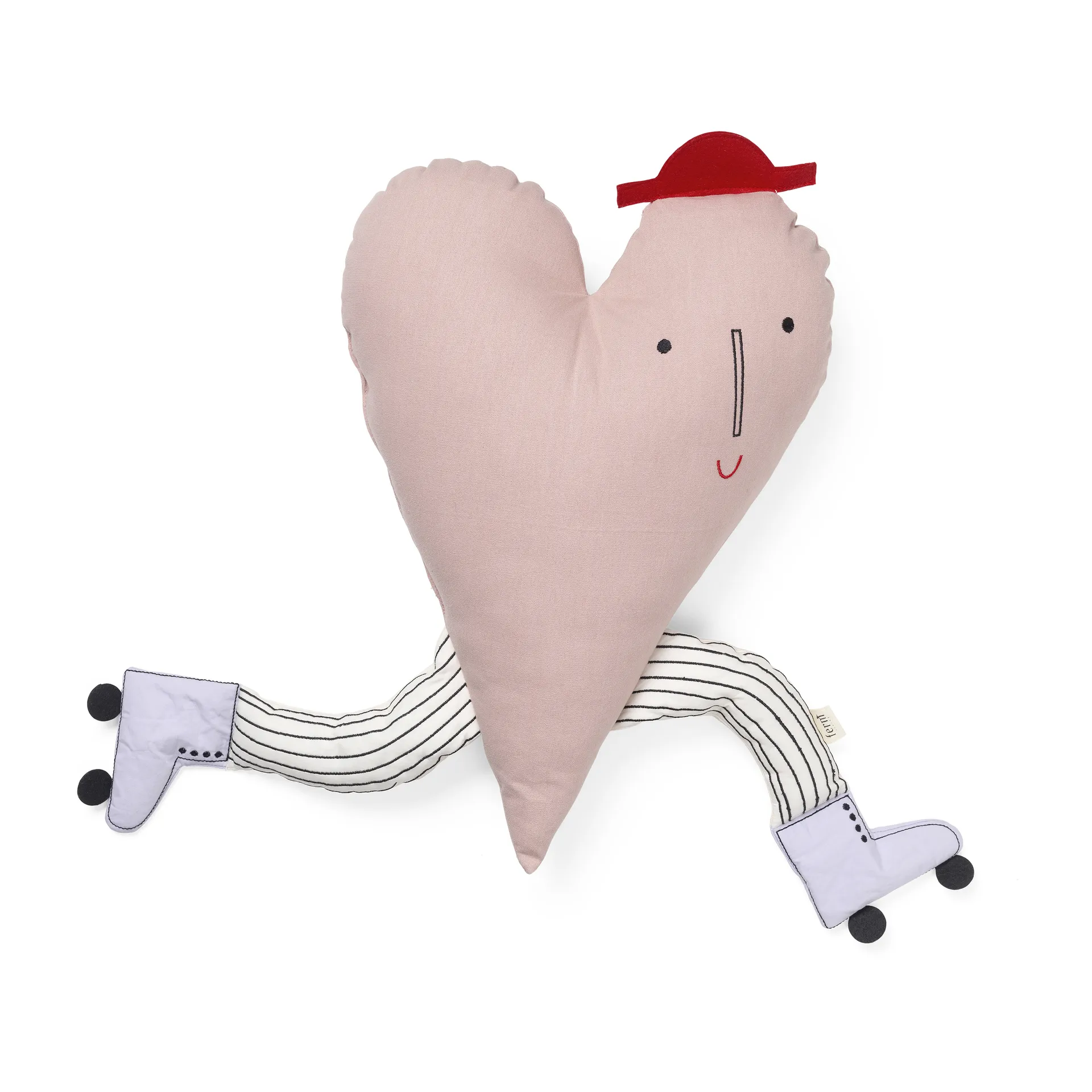 Heart tyyny, Dusty rose Ferm Living