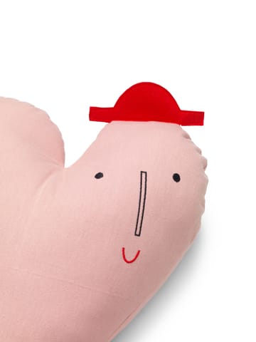 Heart tyyny - Dusty rose - Ferm Living
