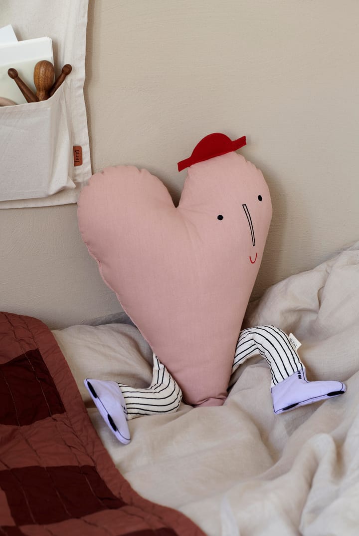 Heart tyyny, Dusty rose Ferm Living