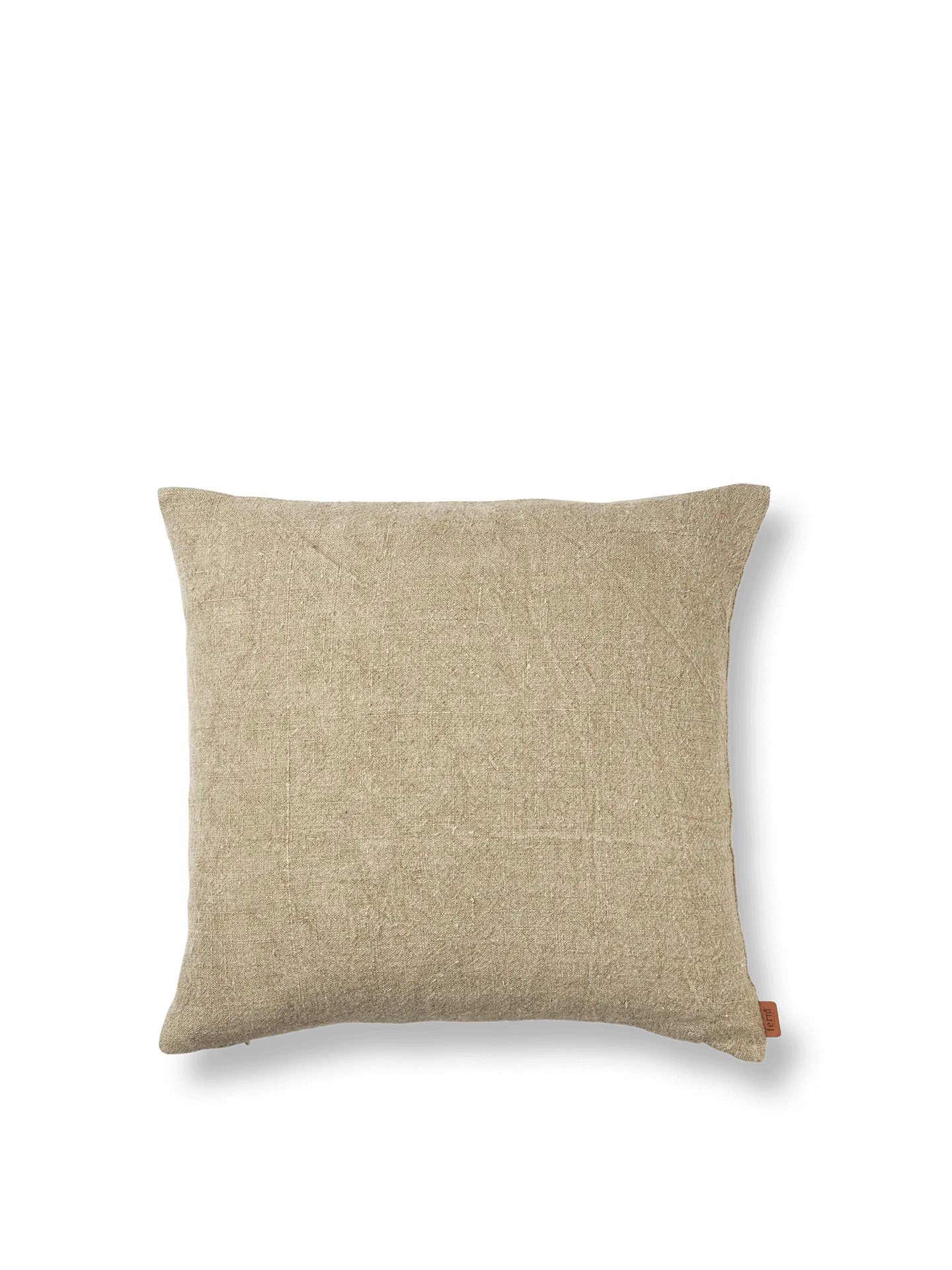 Heavy tyynynpäällinen 50x50 cm Pellava, Luonto Ferm Living