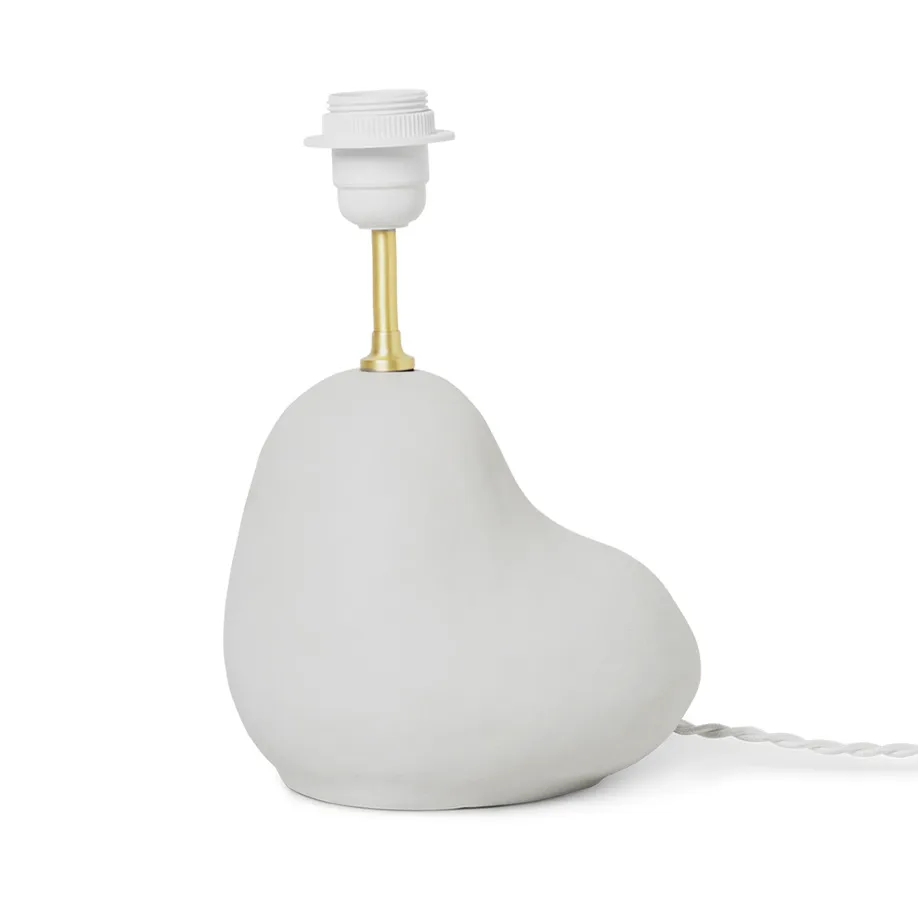 Ferm Living Hebe lampunjalka, small Off-white matt
