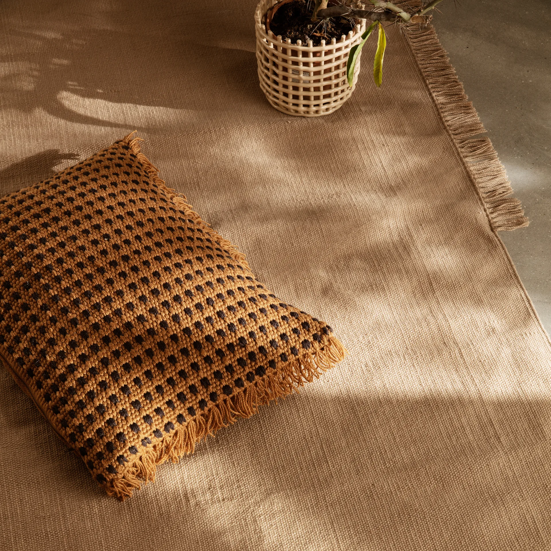 Hem matto medium 140x200 cm, Sand Ferm Living