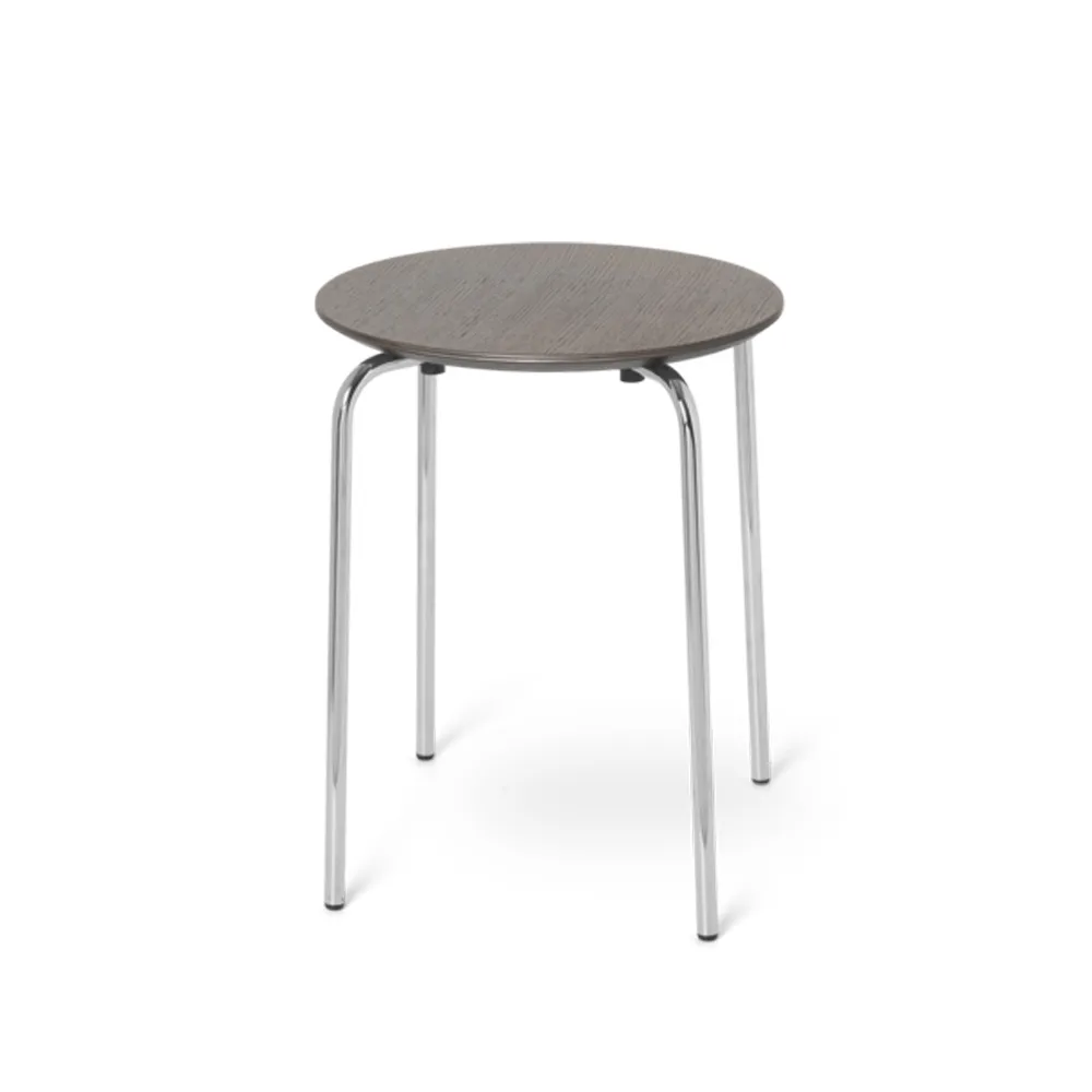 Herman rahi, Oak dark stained, musta teräsrunko Ferm Living