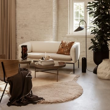 Herringbone huopa 120x180 cm - Dark coffee - Ferm Living