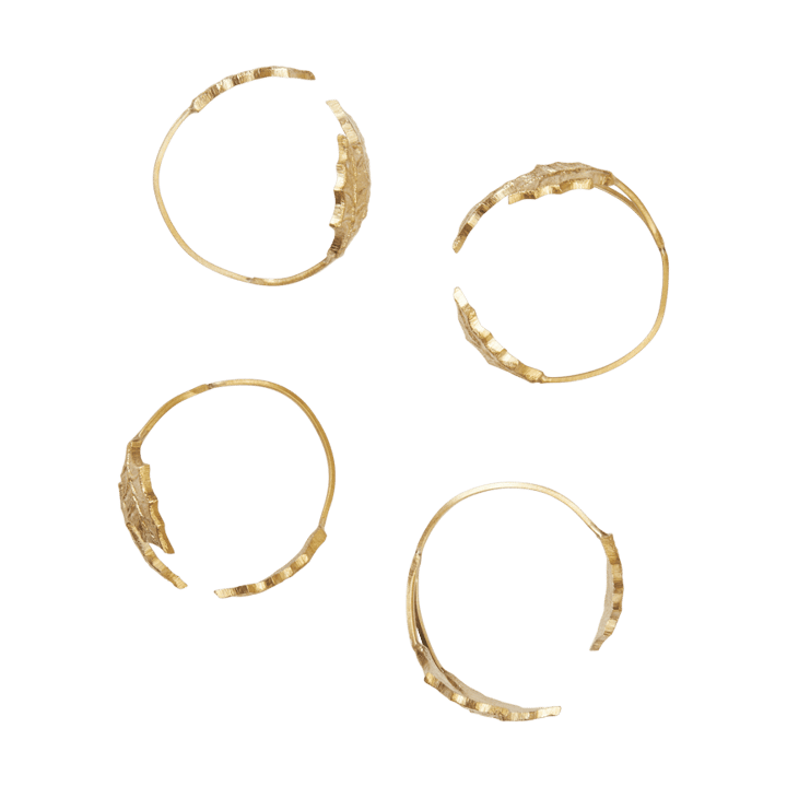 Holly leaf servettirengas Ø5,3 cm 4-pack - Messinki - Ferm Living