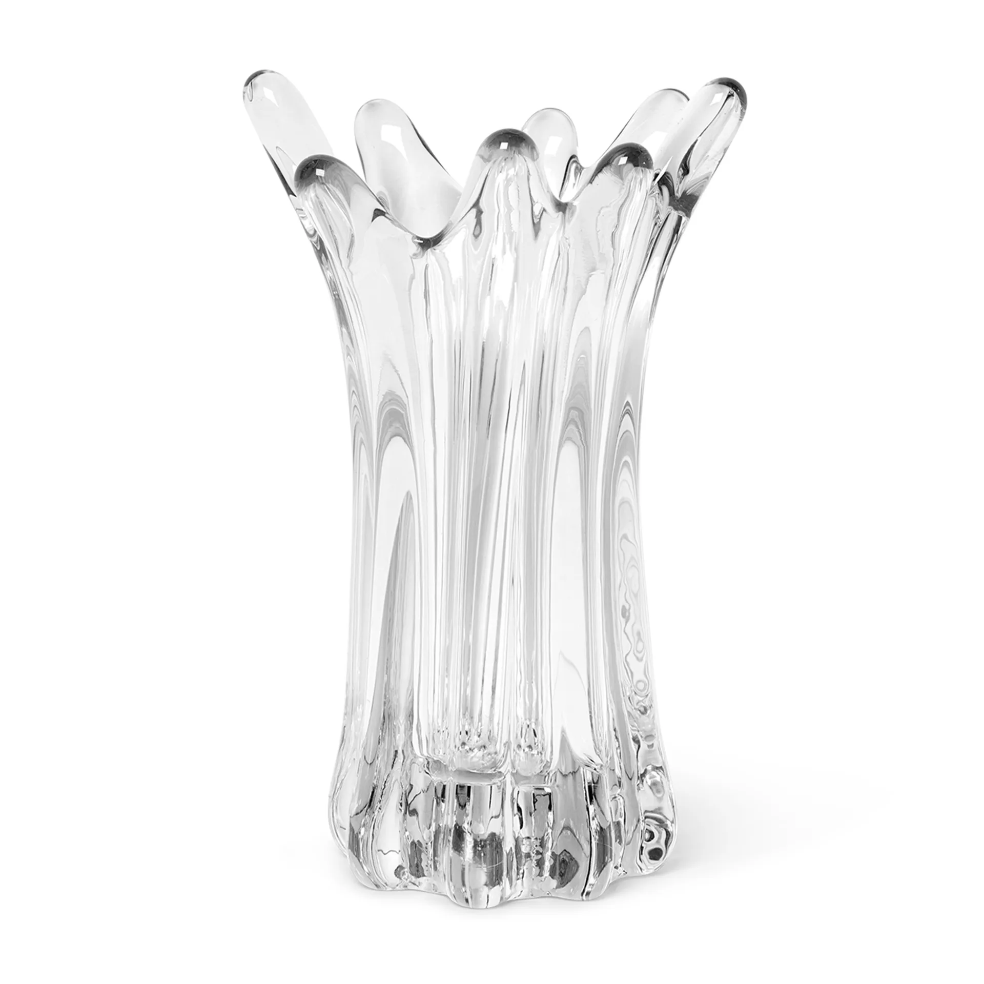 Holo maljakko Ø15 cm, Clear Ferm Living