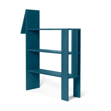 Horse kirjahylly 91x111 cm - Dark Blue - Ferm Living