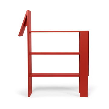 Horse kirjahylly 91x111 cm - Poppy Red - Ferm Living