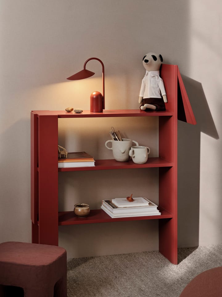 Horse kirjahylly 91x111 cm, Poppy Red Ferm Living