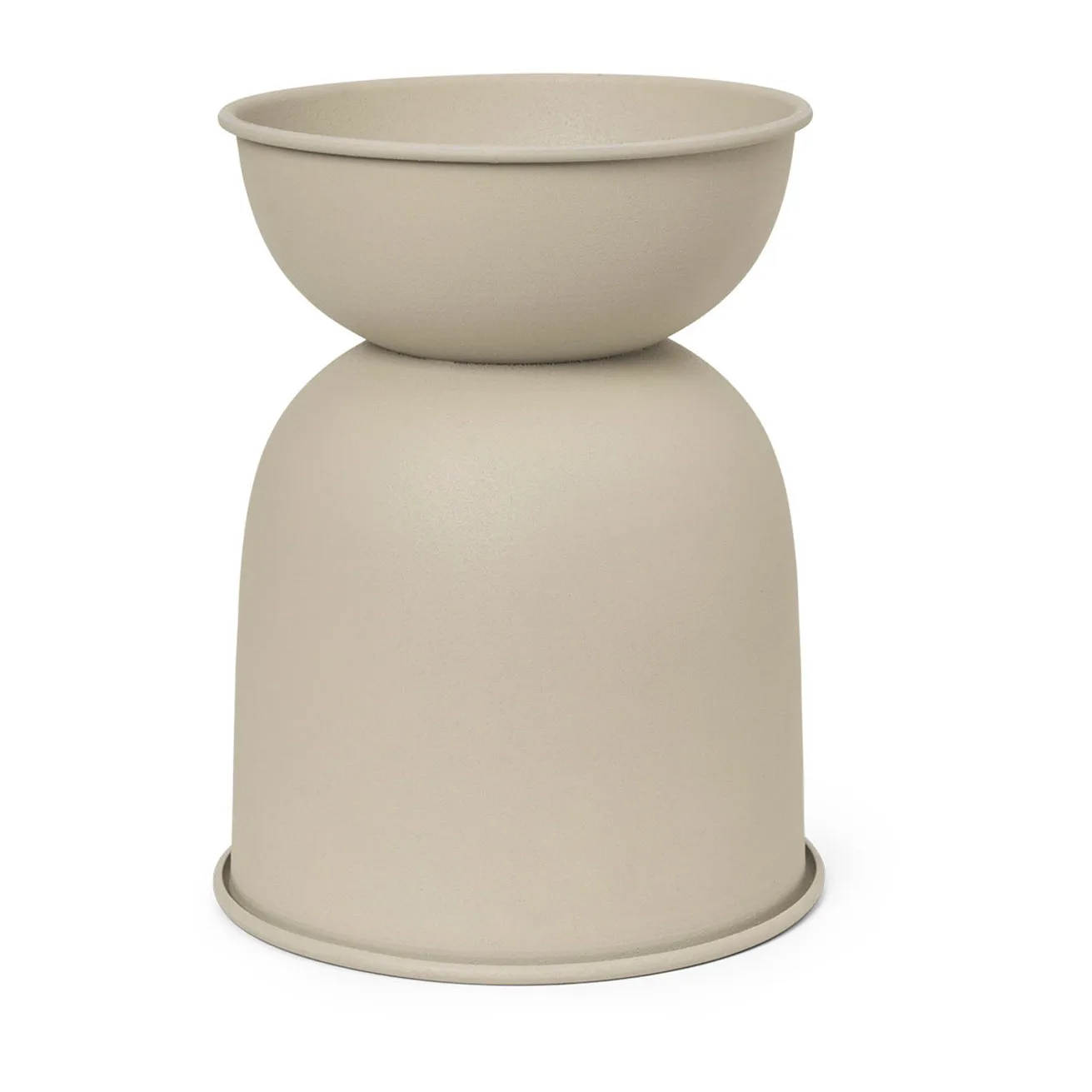 Hourglass ruukku extra small Ø21 cm, Cashmere Ferm Living