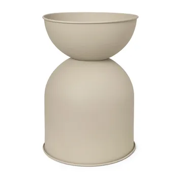 Hourglass ruukku, medium Ø40 cm - Cashmere - Ferm Living
