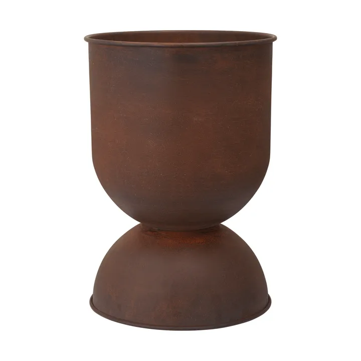 Hourglass ruukku, medium Ø40 cm - Ruoste - Ferm Living