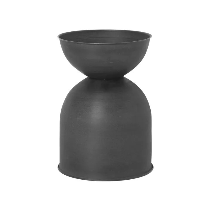 Hourglass ruukku, pieni Ø30 cm - Musta-tummanharmaa - Ferm Living