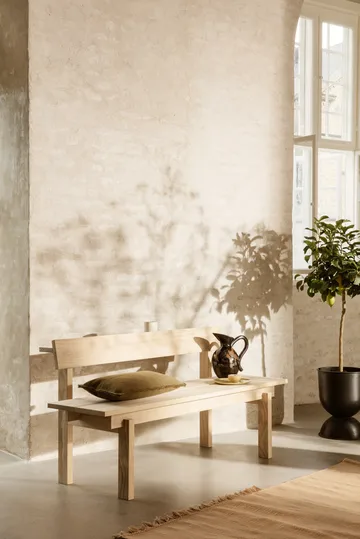 Hourglass ruukku, pieni Ø30 cm - Musta-tummanharmaa - Ferm Living