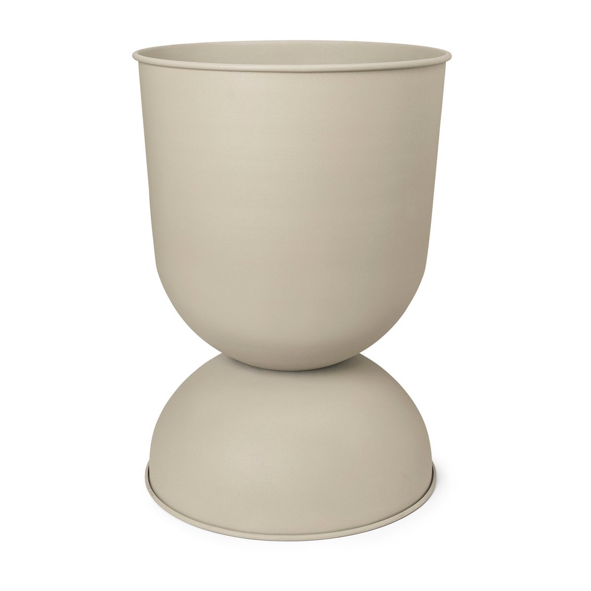Ferm Living Hourglass ruukku, pieni 31 cm Cashmere | Skandinaavinen Sisustus | Ruukut | Beige