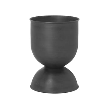 Hourglass ruukku, pieni Ø31 cm - Musta-tummanharmaa - ferm LIVING