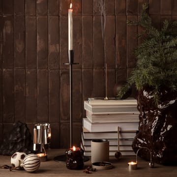 Hoy kynttilänjalka - Musta - Ferm Living