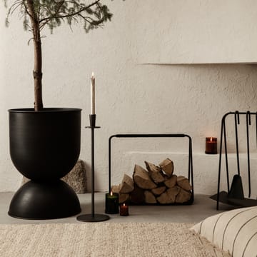 Hoy kynttilänjalka - Musta - Ferm Living