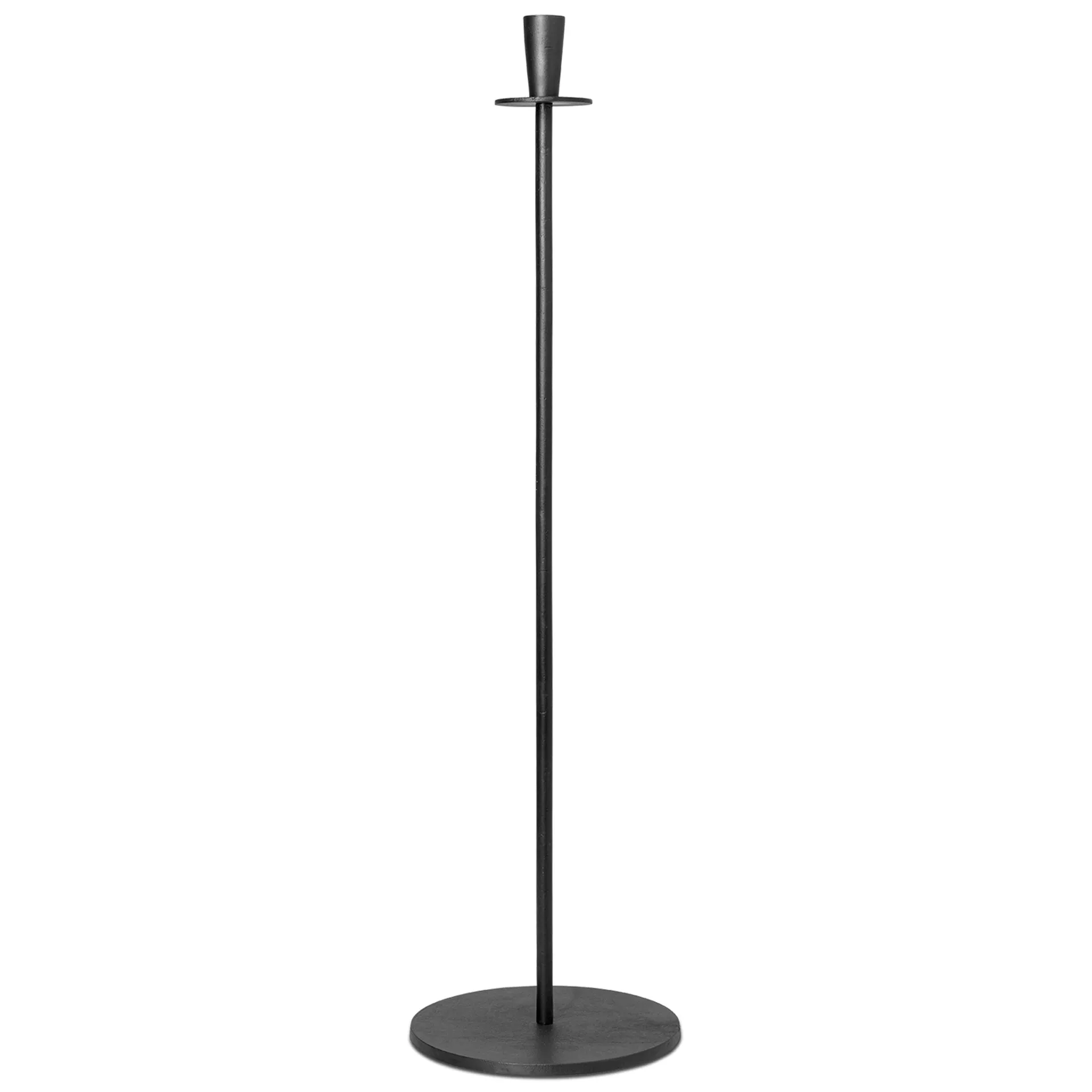 Hoy kynttilänjalka tall 86 cm, Musta Ferm Living