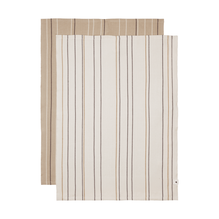 Ito keittiöpyyheliina 50x70 cm 2-pakkaus - Parchment-cashmere - Ferm Living