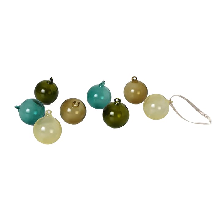 Joulupallo small 8 kpl, mixed dark Ferm Living