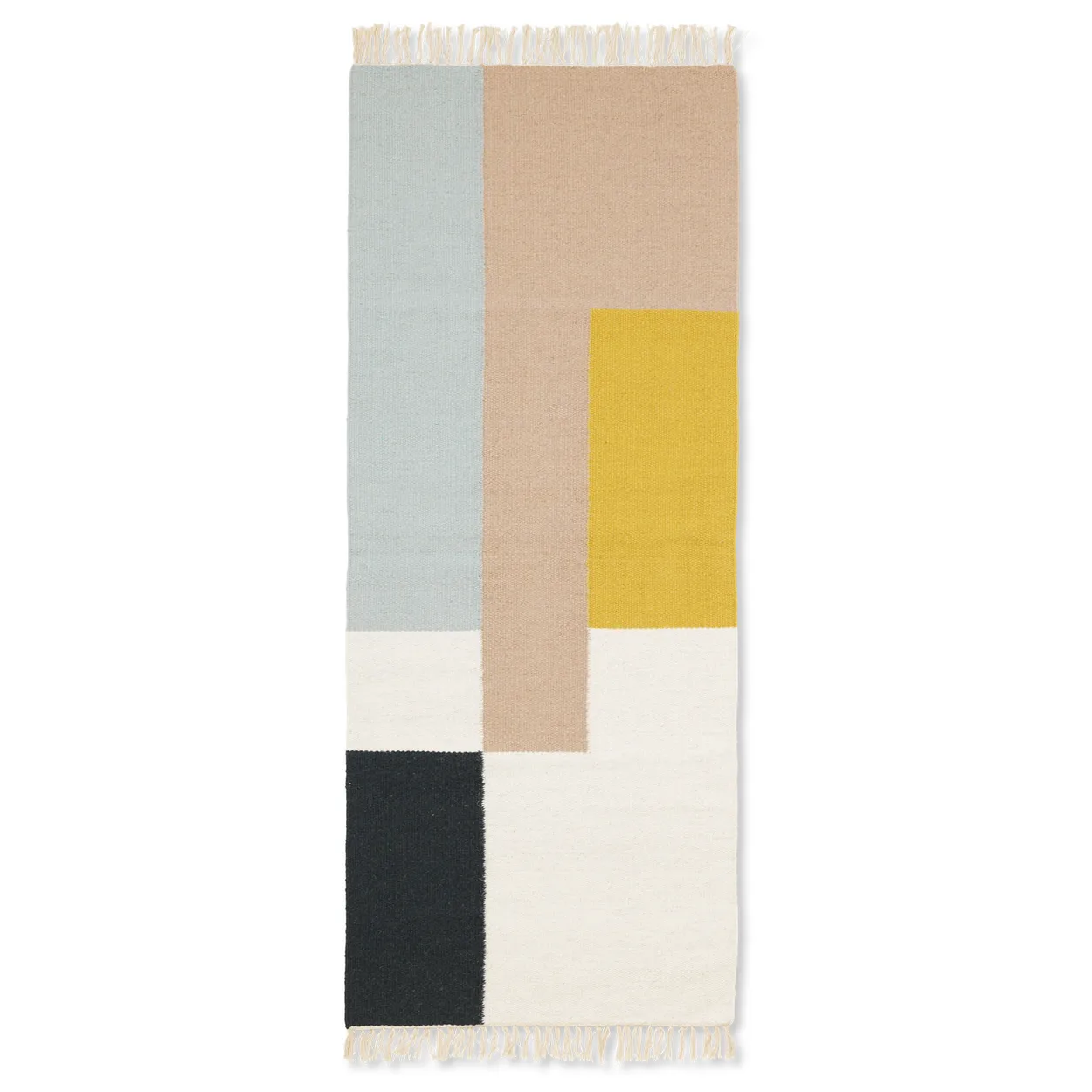 Ferm Living Kelim matto 70x180 cm Squares