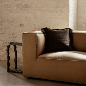 Kelim tyyny hapsuilla S 50x50 cm - Dark melange - Ferm Living